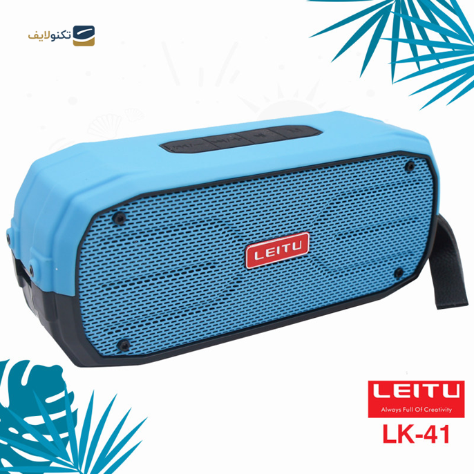  اسپیکر بلوتوثی قابل حمل لیتو مدل LK - 41 - Leitu LK - 41 Bluetooth Speaker