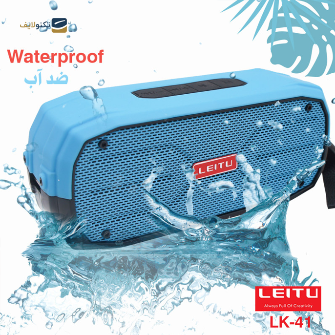  اسپیکر بلوتوثی قابل حمل لیتو مدل LK - 41 - Leitu LK - 41 Bluetooth Speaker