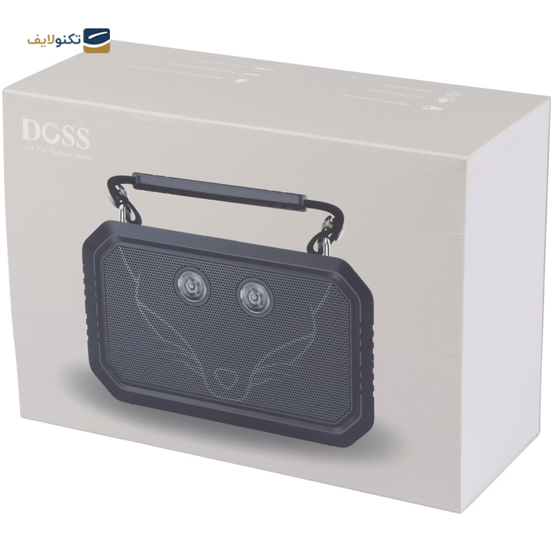 اسپیکر بلوتوثی قابل حمل داس مدل DS-1033 Traveler - Doss DS-1033 Traveler Bluetooth Portable Speaker