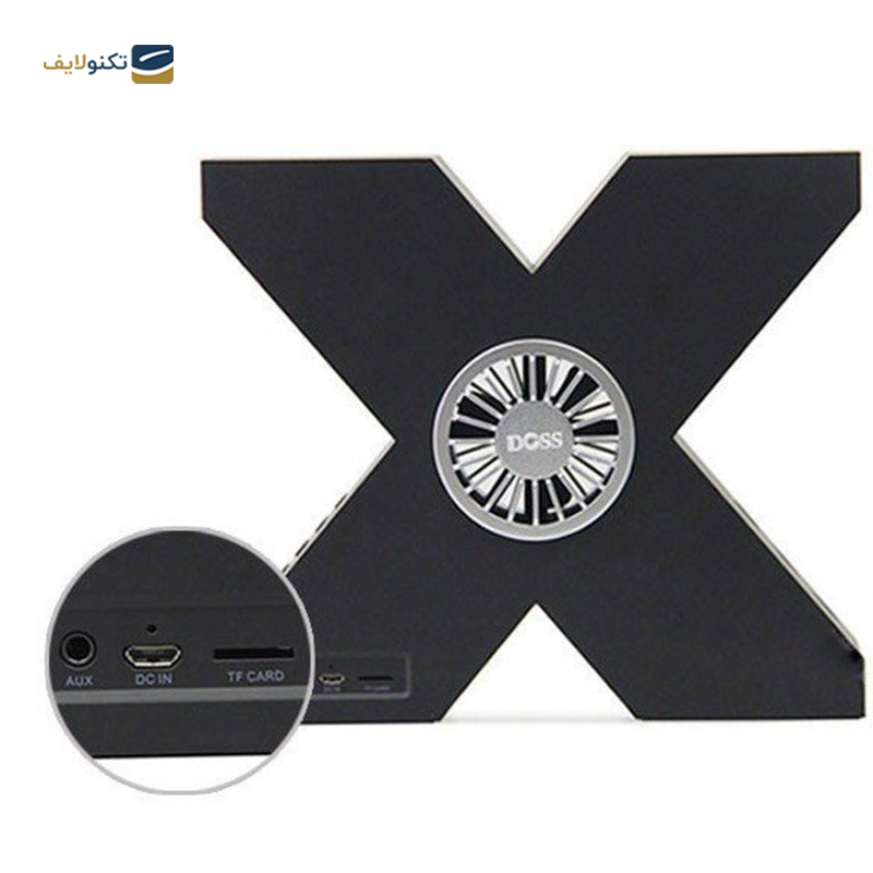 اسپیکر بلوتوثی قابل حمل داس مدل Asimom X1 DS-1198 - Doss Asimom X1 DS-1198 Bluetooth Portable Speaker