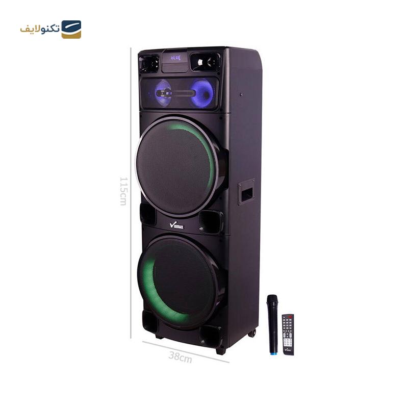 اسپیکر بلوتوثی خانگی وان مکس مدل MAX-1500  - Vanmaax MAX-1500 Bluetooth speaker