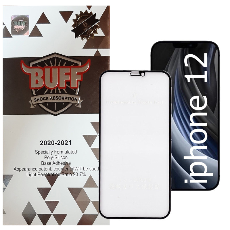 گلس گوشی اپل آیفون 12 بوف 5D مدل F33 - Buff 5D F33 iPhone 12 Screen Protector