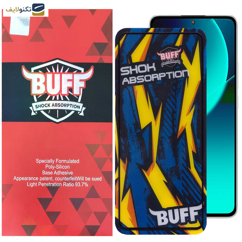محافظ صفحه نمایش بوف مدل Shock-Shock مناسب برای گوشی موبایل شیائومی 13T Pro - 13T - Redmi K60 Ultra - Buff Shock-Shock Glass Screen Protector For Xiaomi 13T Pro - 13T - Redmi K60 Ultra