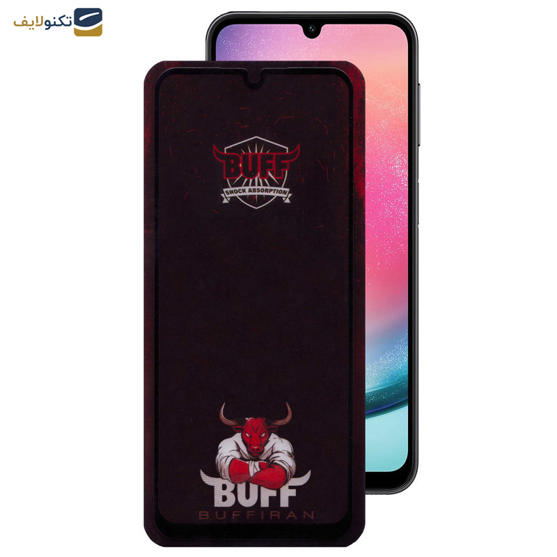 محافظ صفحه نمایش بوف مدل Muscle-Bull مناسب برای گوشی موبایل سامسونگ Galaxy A25 5G - A24 4G - A15 5G-4G - Buff Muscle-Bull Glass Screen Protector For Samsung Galaxy A25 5G - A24 4G - A15 5G-4G