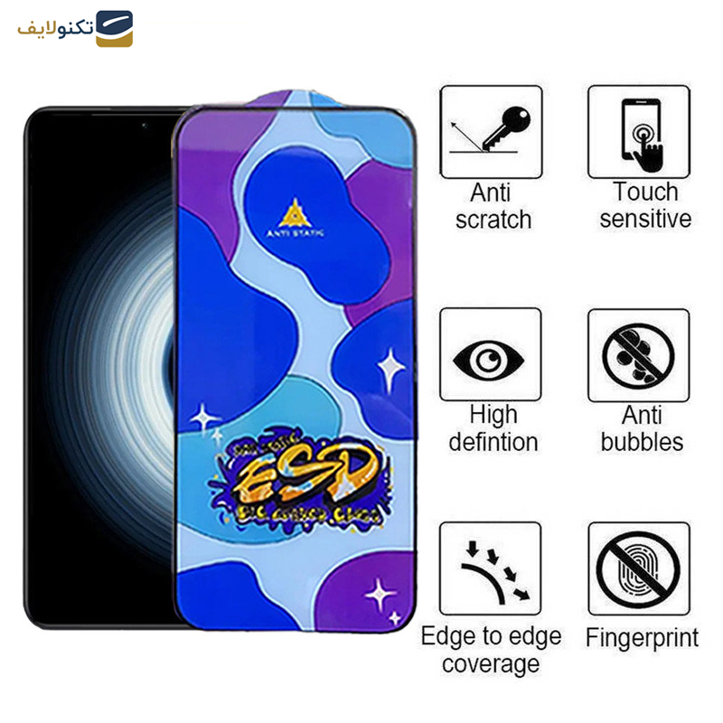 محافظ صفحه نمایش اپیکوی مدل Star ESD مناسب برای گوشی موبایل شیائومی Redmi K50 Ultra-Redmi K50 Gaming-Redmi K50 Pro-Redmi K50 - Star ESD Glass Screen Protector For Xiaomi Redmi K50 Ultra-Redmi K50 Gaming-Redmi K50 Pro-Redmi K50