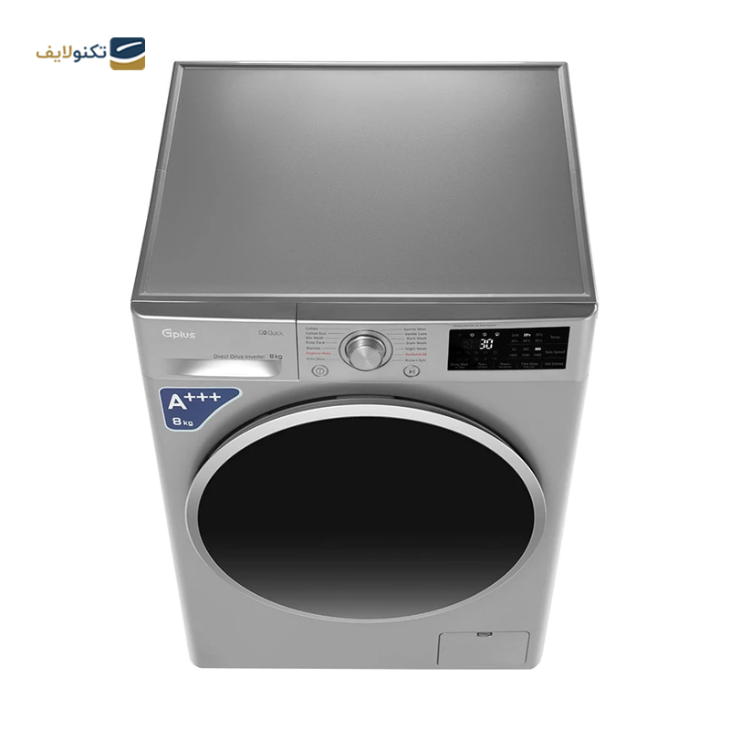 ماشین لباسشویی جی پلاس 8 کیلویی مدل GWM-P870S - GPlus GWM-P870S Washing Machine