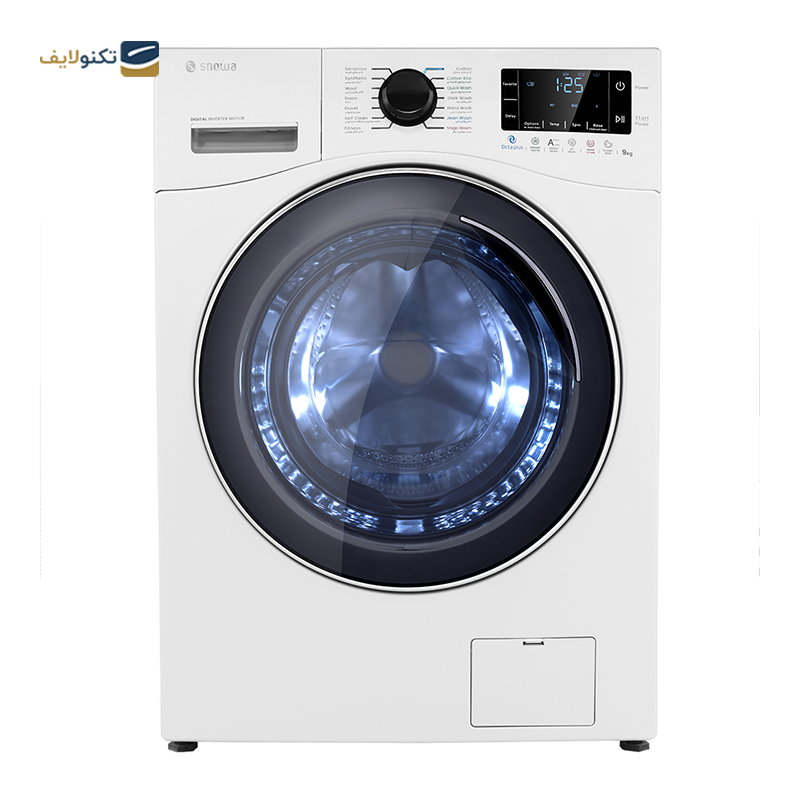 ماشین لباسشویی اسنوا 9 کیلویی سری اکتا پلاس مدل SWM-94W50 - Snowa Octa plus Series SWM-94W50 Washing Machine