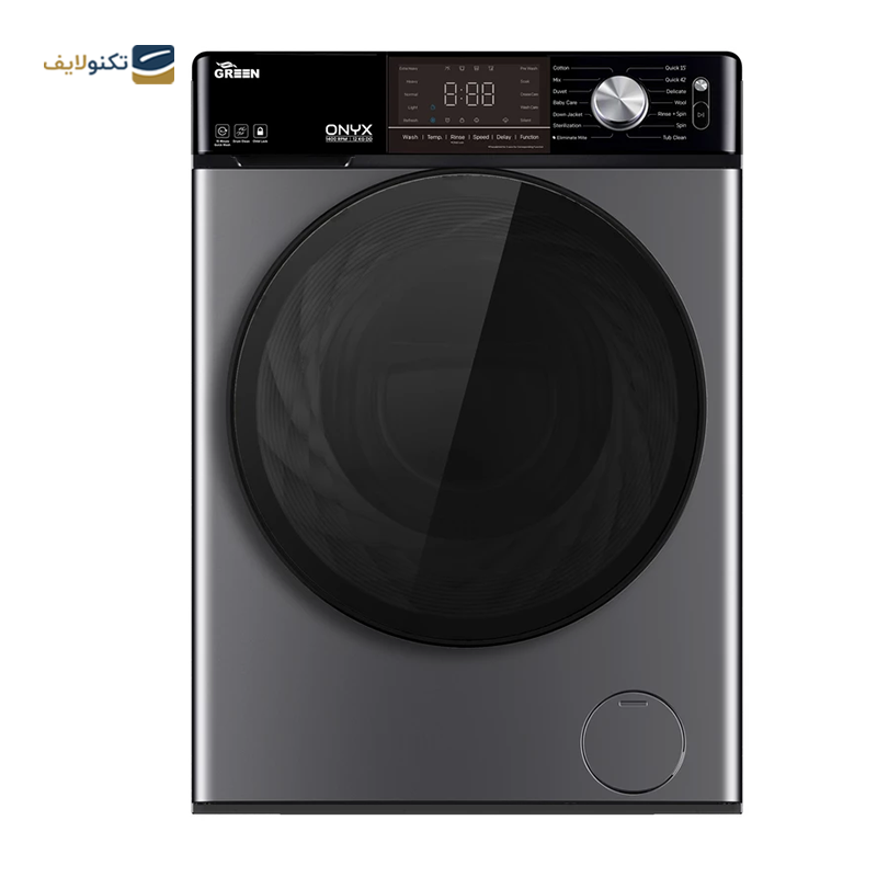 ماشین لباسشویی گرین 12 کیلویی مدل GWM120DD1400 - Green GWM120DD1400 Washing Machine