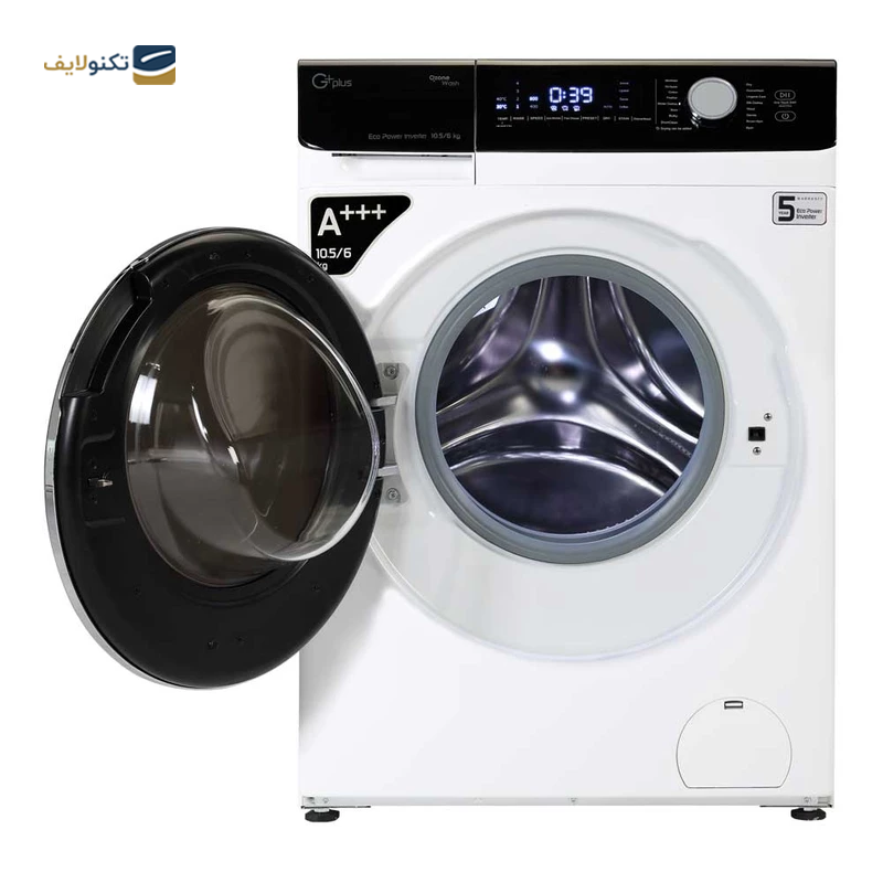 ماشین لباسشویی جی پلاس 10.5 کیلویی مدل GWM-P105T - GPlus GWM-P105T Washing Machine