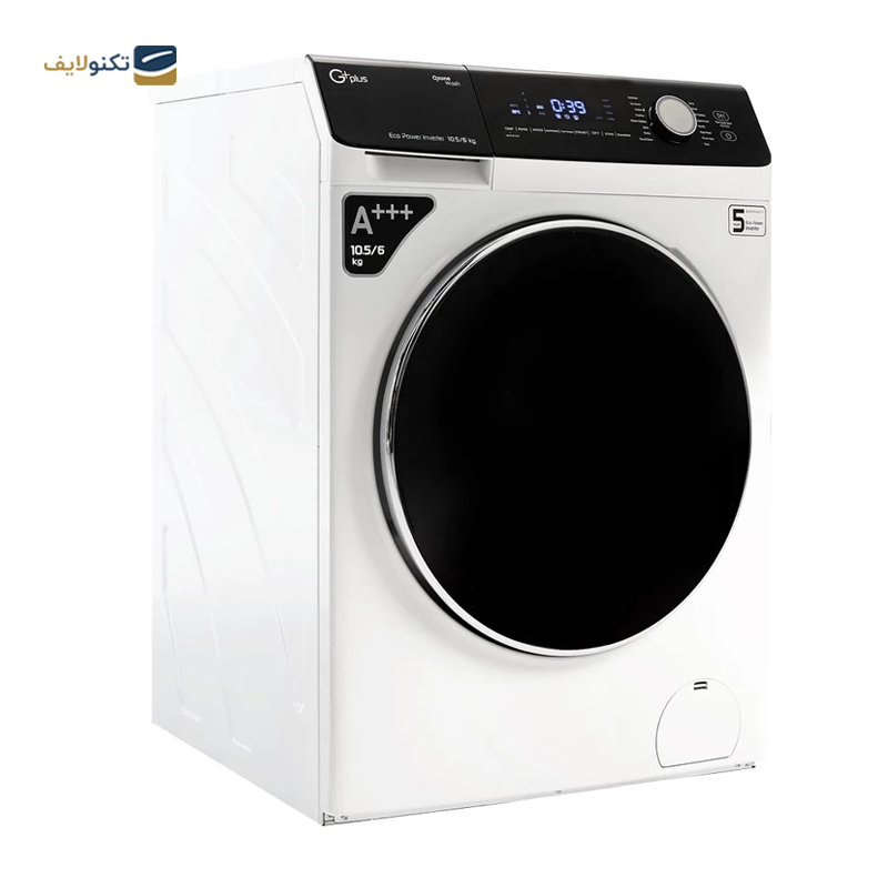 ماشین لباسشویی جی پلاس 10.5 کیلویی مدل GWM-P105T - GPlus GWM-P105T Washing Machine