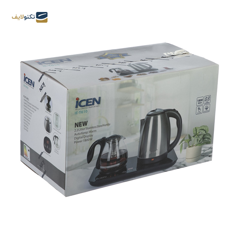 چای ساز آیسن مدل IE-T610 - Icen IE-T610 Tea Maker Machine