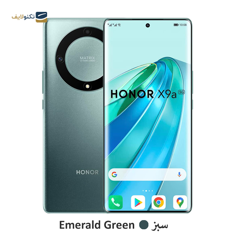  گوشی موبایل آنر مدل X9a ظرفیت 256 گیگابایت رم 8 گیگابایت - Honor X9a (RMO-NX1) 256/8GB