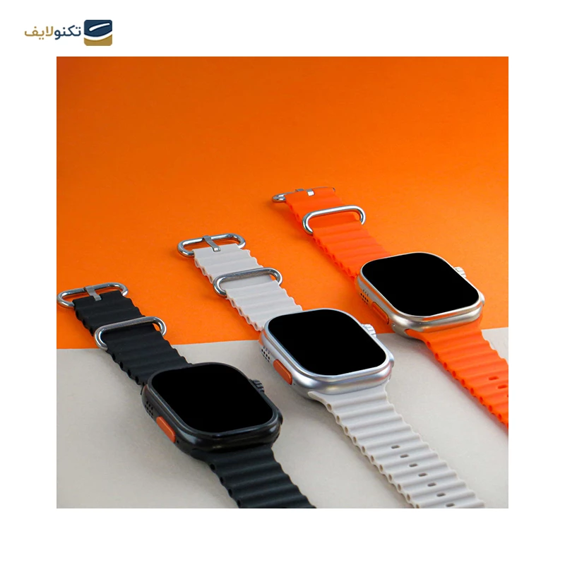 ساعت هوشمند ورنا مدل W49 Ultra همراه با 7 بند - Verna W49 Ultra Smartwatch with 7 band