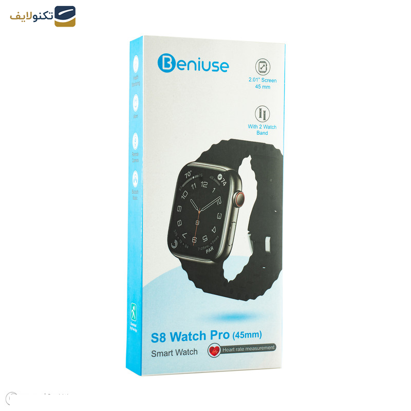 ساعت هوشمند بنیوس مدل S8 Watch Pro 45mm - 