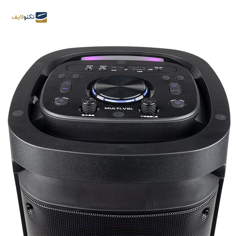 اسپیکر بلوتوثی قابل حمل هیسکا مدل PARTY BOX 1007 - Hiska PARTY BOX 1007 Wireless Speaker