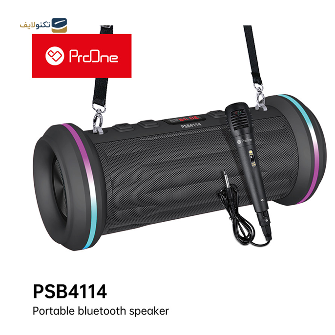  اسپیکر بلوتوثی قابل حمل پرووان مدل PSB4114 - ProOne PSB4114 Portable Wireless Speaker