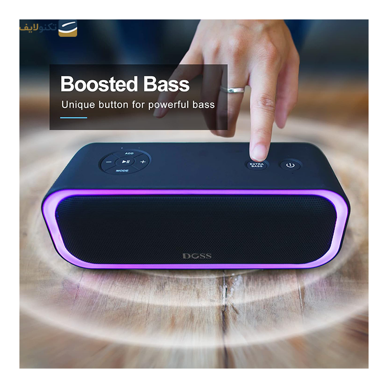 اسپیکر بلوتوثی قابل حمل داس مدل SoundBox Pro - Doss SoundBox Pro Bluetooth Portable Speaker