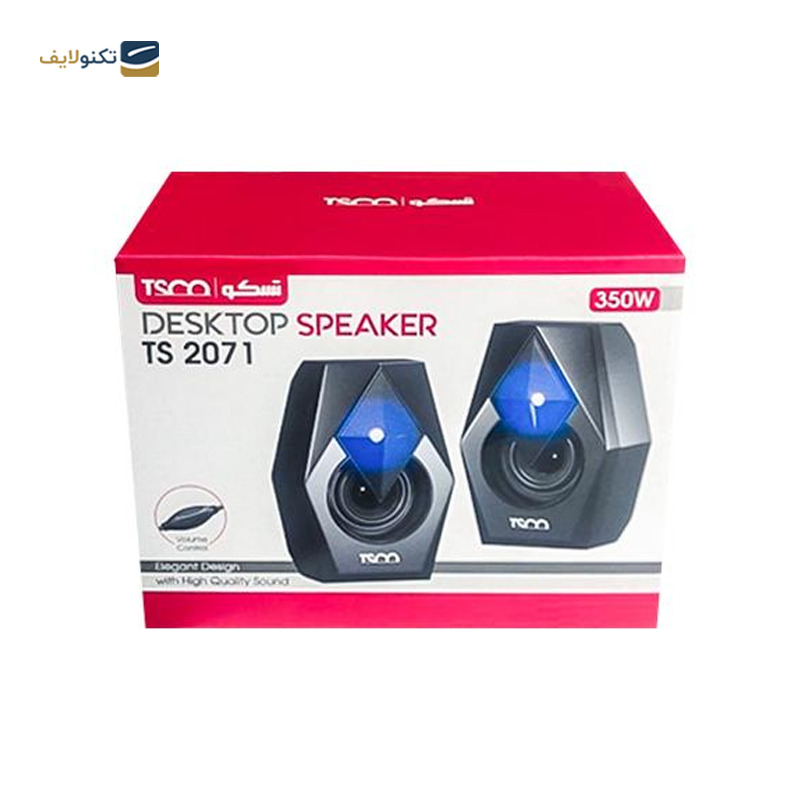 اسپیکر دسکتاپ تسکو مدل TS 2071 - Tsco TS 2071 pc speaker