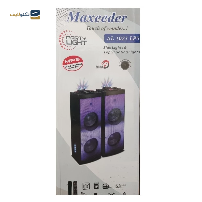 اسپیکر بلوتوثی خانگی مکسیدر مدل AL 1023 LP5 - Maxeeder AL 1023 LP5 Home Speaker