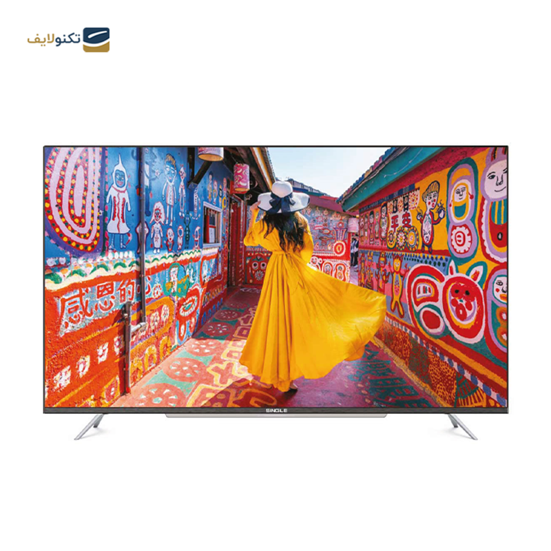 تلویزیون ال ای دی سینگل مدل 5523UCS سایز 55 اینچ  - Single 5523UCS LED TV 55 Inch