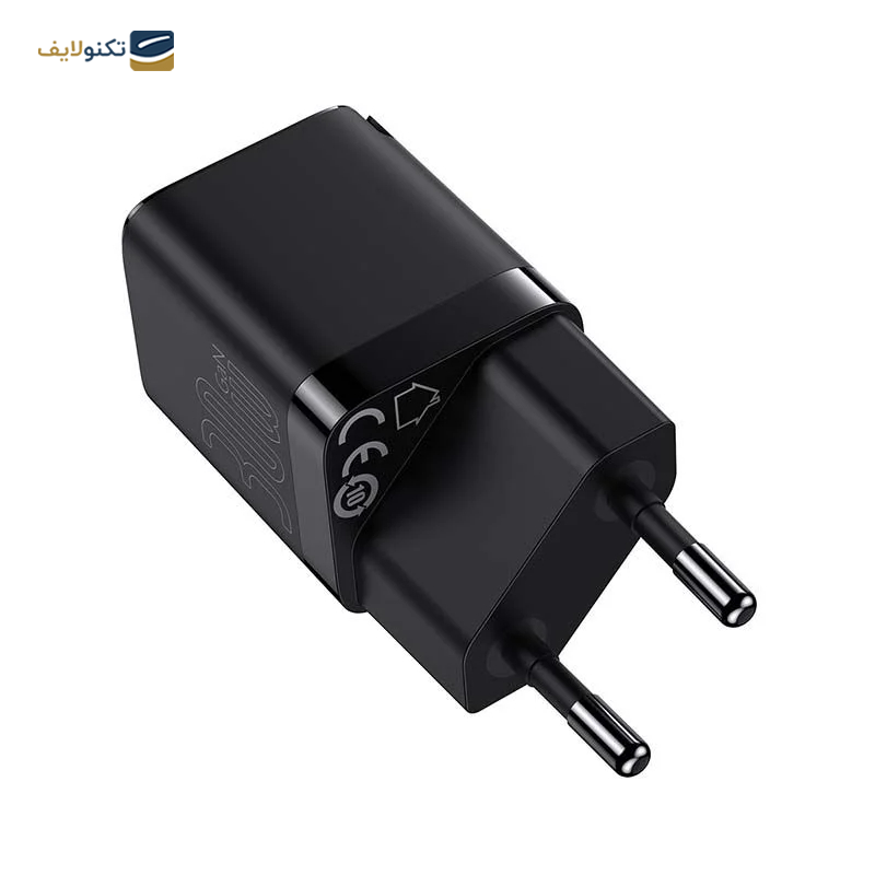 شارژر دیواری باسئوس مدل GaN3 CCGN010101 توان 30 وات - Baseus GaN3 Fast Charger CCGN010101 - 30W