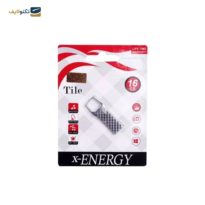 فلش مموری ایکس انرژی مدل TILE ظرفیت 16 گیگابایت - X-Energy Tile Flash Memory - 16GB