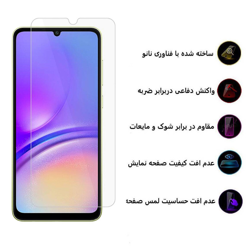 محافظ صفحه نمایش اپیکوی مدل Clear Pro مناسب برای گوشی موبایل سامسونگ Galaxy A70/A05/A05s - Epicoy Clear Pro Glass Screen Protector For Samsung Galaxy A70/A05/A05s
