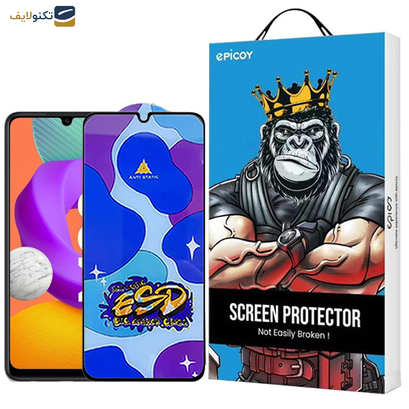محافظ صفحه نمایش اپیکوی مدل Star ESD مناسب برای گوشی موبایل سامسونگ Galaxy M10s 4G-M21s 4G -M21 4G-M22 4G - Epicoy Star ESD Glass Screen Protector For Samsung Galaxy M10s 4G-M21s 4G -M21 4G-M22 4G