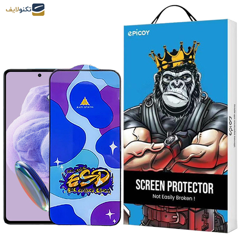 محافظ صفحه نمایش اپیکوی مدل Star ESD مناسب برای گوشی موبایل شیائومی Redmi Note 12S 4G-Note 11 SE 4G (India) -Note 11S 4G-Note 10S 4G - Epicoy Star ESD Glass Screen Protector For Xiaomi Redmi Note 12S 4G-Note 11 SE 4G India -Note 11S 4G-Note 10S 4G