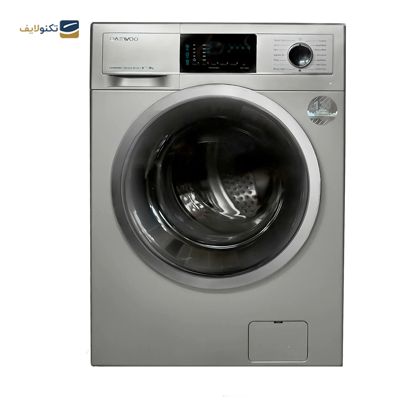 ماشین لباسشویی دوو 8 کیلویی سری کاریزما مدل DWK-CH820S - Daewoo Charisma Series DWK-CH820S Washing Machine