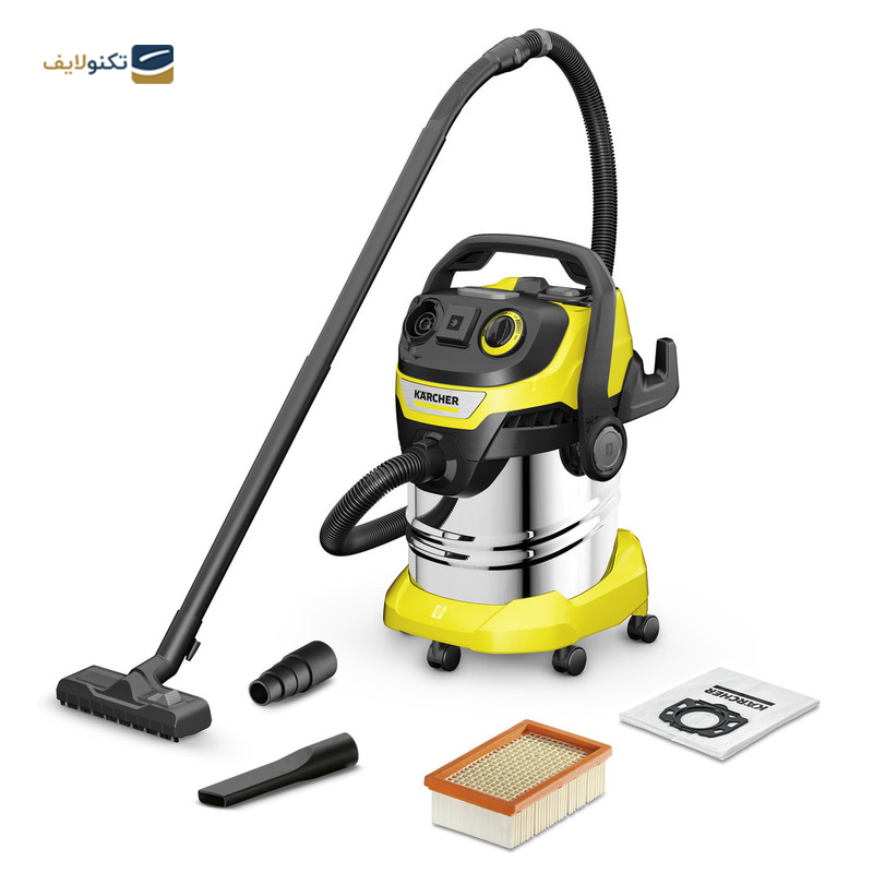 جاروبرقی کارچر مدل WD 5 P S V-25/5/22 - Karcher WD 5 P S V-25/5/22 Vacuum Cleaner