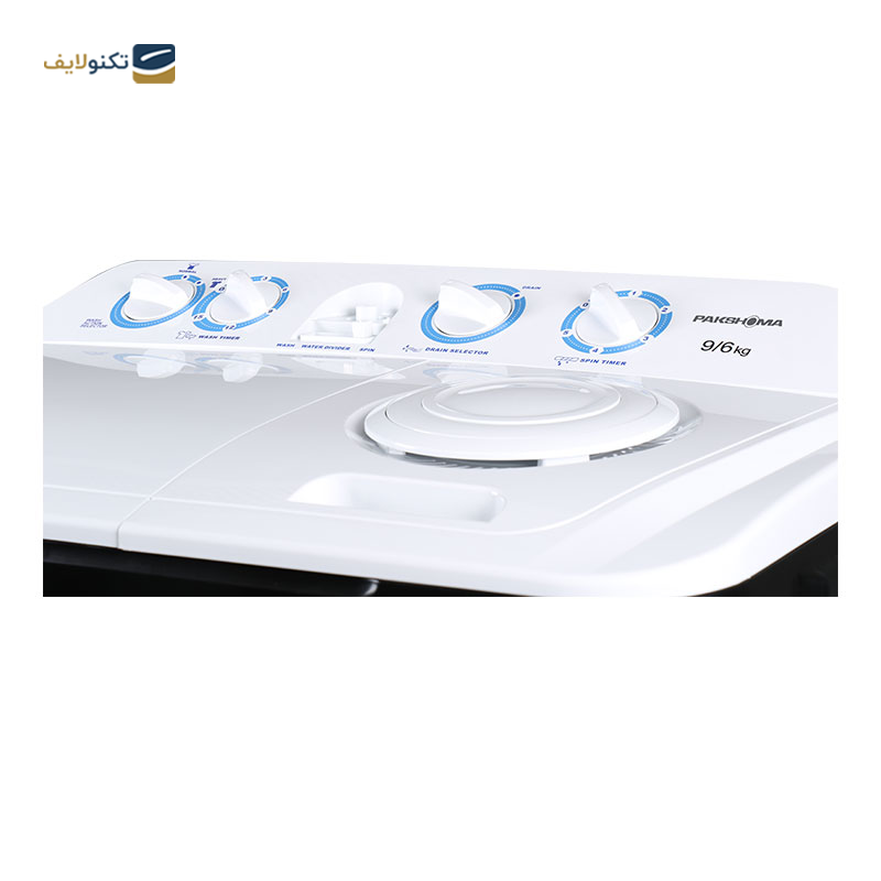 ماشین لباسشویی پاکشوما 9.6 کیلویی مدل PWN-9654J - Pakshoma PWN-9654J Washing Machine