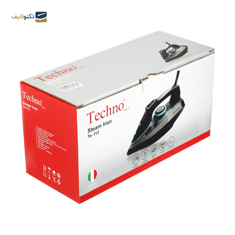 اتو بخار تکنو مدل TE-113 - Techno TE-113 Steamer