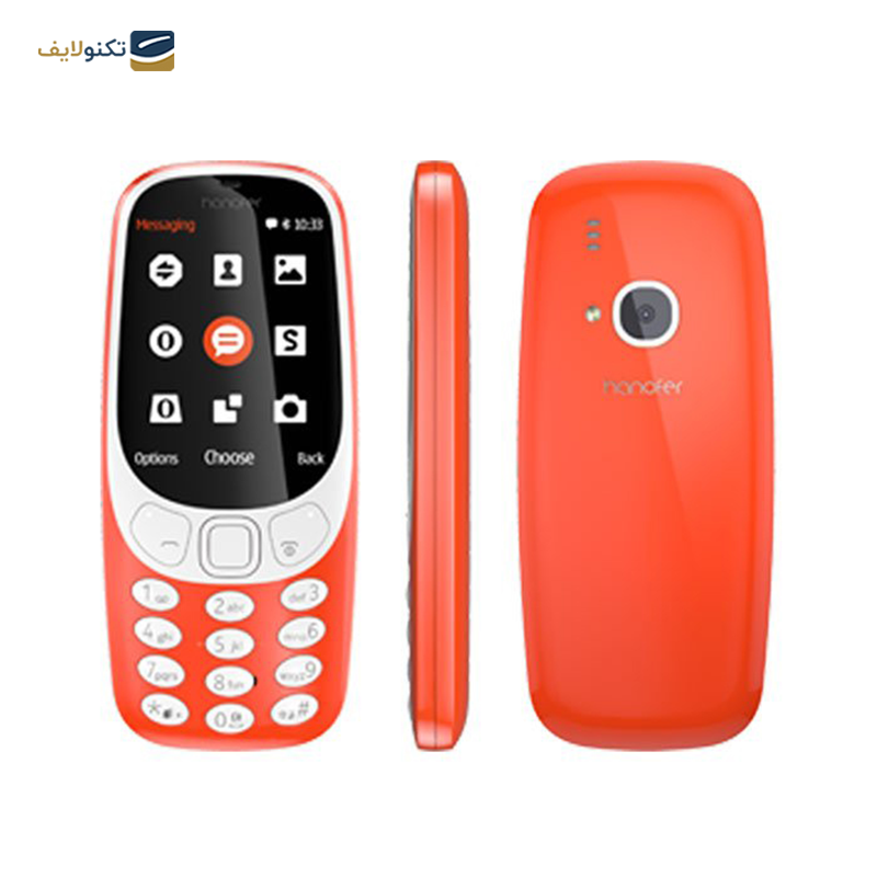 گوشی موبایل هانوفر مدل 3310 دو سیم کارت با منو فارسی - Hanofer 3310 Dual SIM With Persian Menu & Games