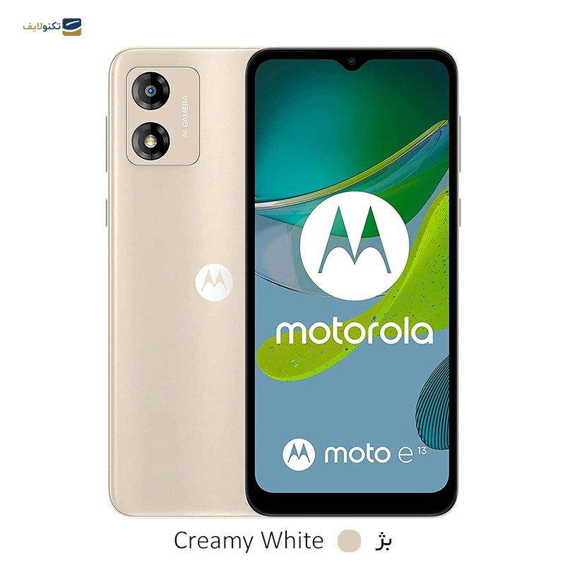 گوشی موبایل موتورولا مدل E13 ظرفیت 64 گیگابایت رم 2 گیگابایت - Motorola moto E13 64/2GB