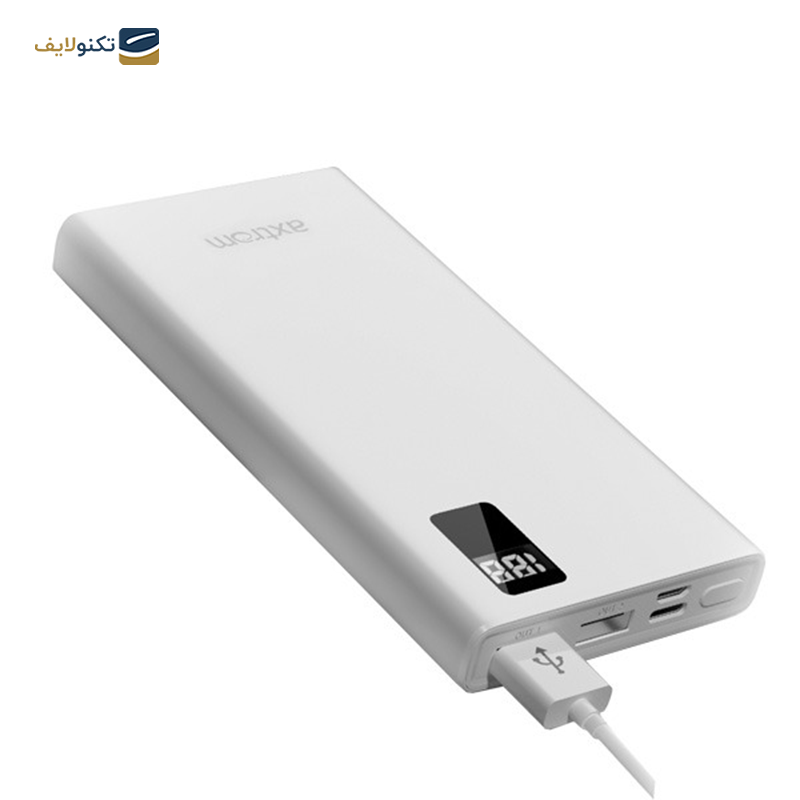 پاوربانک اکستروم مدل APB10K20W ظرفیت 10000 میلی آمپر - AXTROM 10000 MHz Powerbank APB10K20W