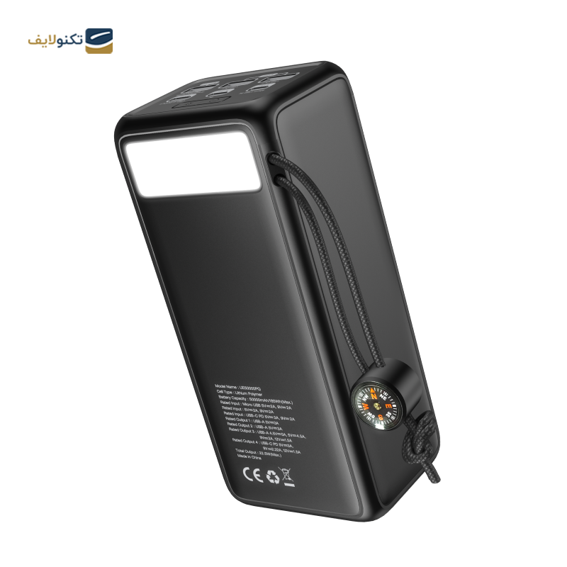 پاوربانک انرجایزر مدل UE50000PQ ظرفیت 50000 میلی آمپر ساعت - Energizer UE50000PQ Power Bank 50000mAh