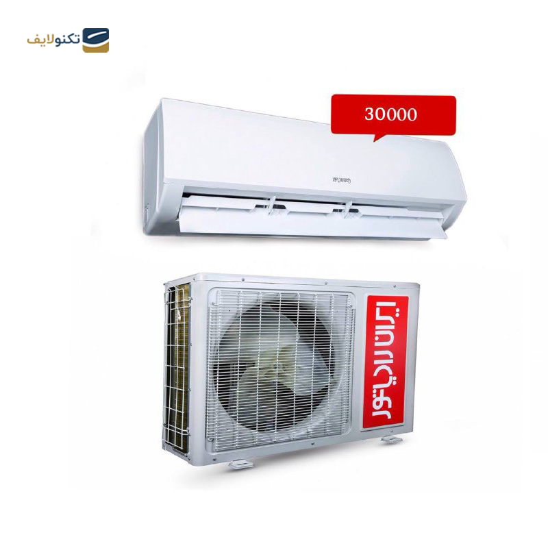 کولر گازی ایران رادیاتور 30 هزار مدل ICA-30CH/A - Iran Radiator ICA-30CH/A Air Conditioner