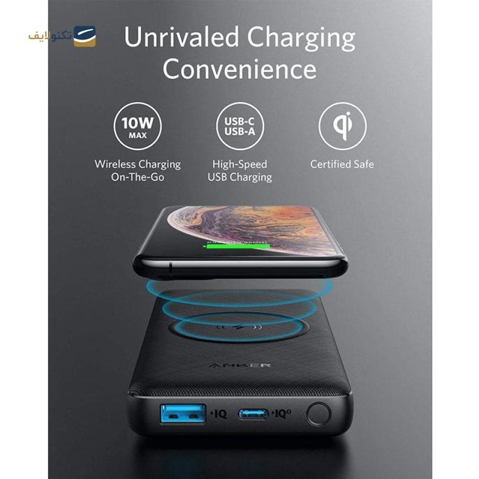 پاوربانک انکر مدل A1617 PowerCore III ظرفیت 10000 میلی آمپر ساعت - Anker A1617 PowerCore III 10000mAh Power Bank