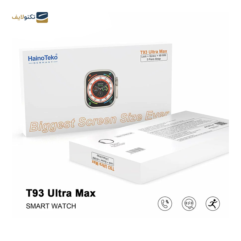 ساعت هوشمند هاینو تکو مدل T93 Ultra Max - Haino Teko T93 Ultra Max Smartwatch