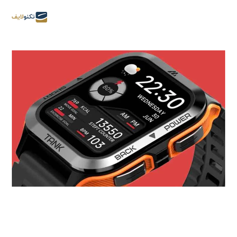 ساعت هوشمند کاسپت مدل Tank M2  - KOSPET TANK M2 Smartwatch