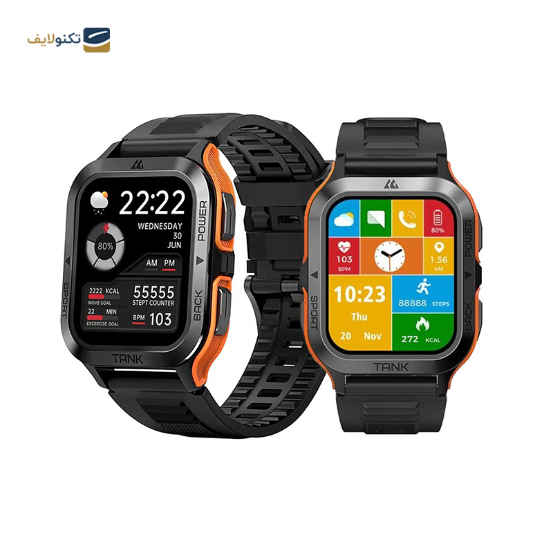 ساعت هوشمند کاسپت مدل Tank M2  - KOSPET TANK M2 Smartwatch