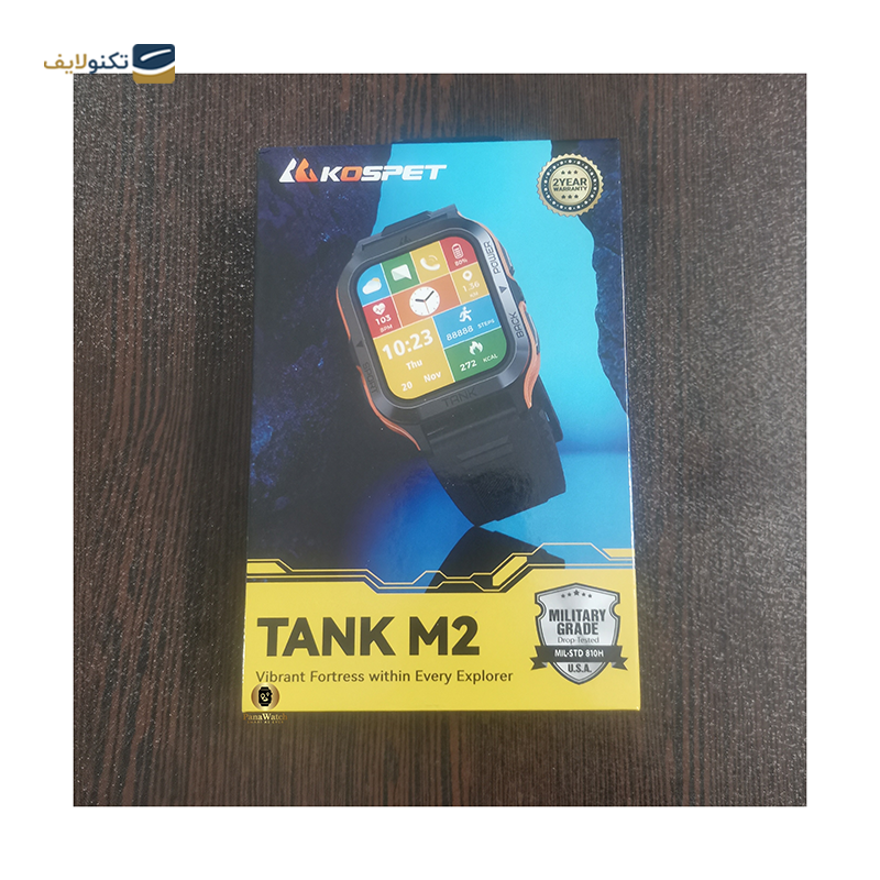 ساعت هوشمند کاسپت مدل Tank M2  - KOSPET TANK M2 Smartwatch