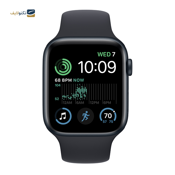 اپل واچ SE Gen2 2023 سایز 44 میلی متری - Apple Watch SE Gen2 2023 44mm Aluminum Silicone Sport Band