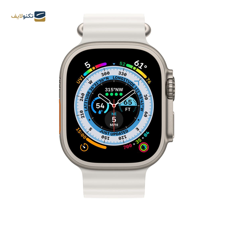 اپل واچ اولترا بند اوشن - Apple Watch Ultra (49mm) with Ocean Loop Band Small