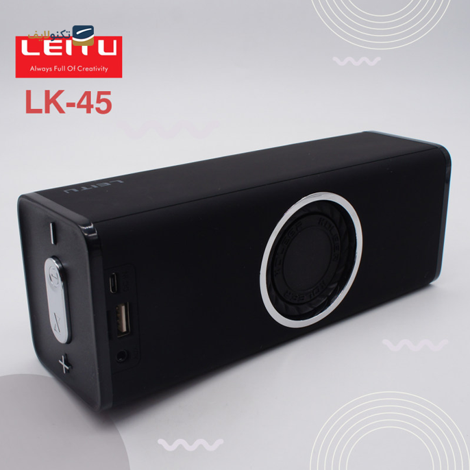 اسپیکر بلوتوثی قابل حمل لیتو مدل LK - 45 - Leitu LK - 45 Bluetooth Speaker