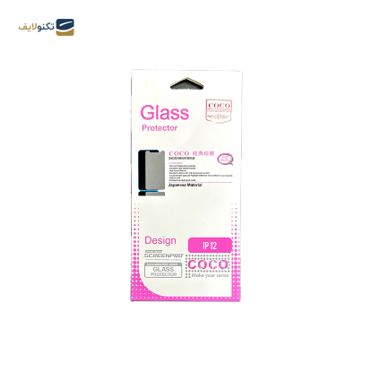 گلس گوشی اپل iPhone 12 کوکو مدل 10D Pro Plus - COCO 10D Pro Plus Apple iPhone 12