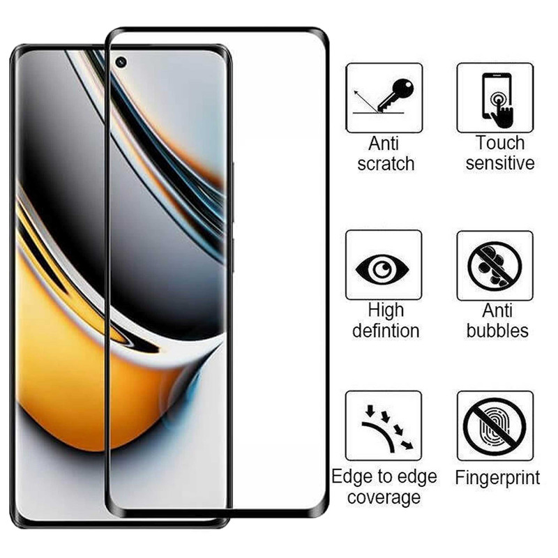 محافظ صفحه نمایش بوف مدل FullGlue-Max-G مناسب برای گوشی موبایل ریلمی Realme 11 Pro Plus/11 Pro/10 Pro Plus/ Narzo 60 Pro - Buff FullGlue-Max-G Glass Screen Protector For Realme 11 Pro Plus/11 Pro/10 Pro Plus/ Narzo 60 Pro