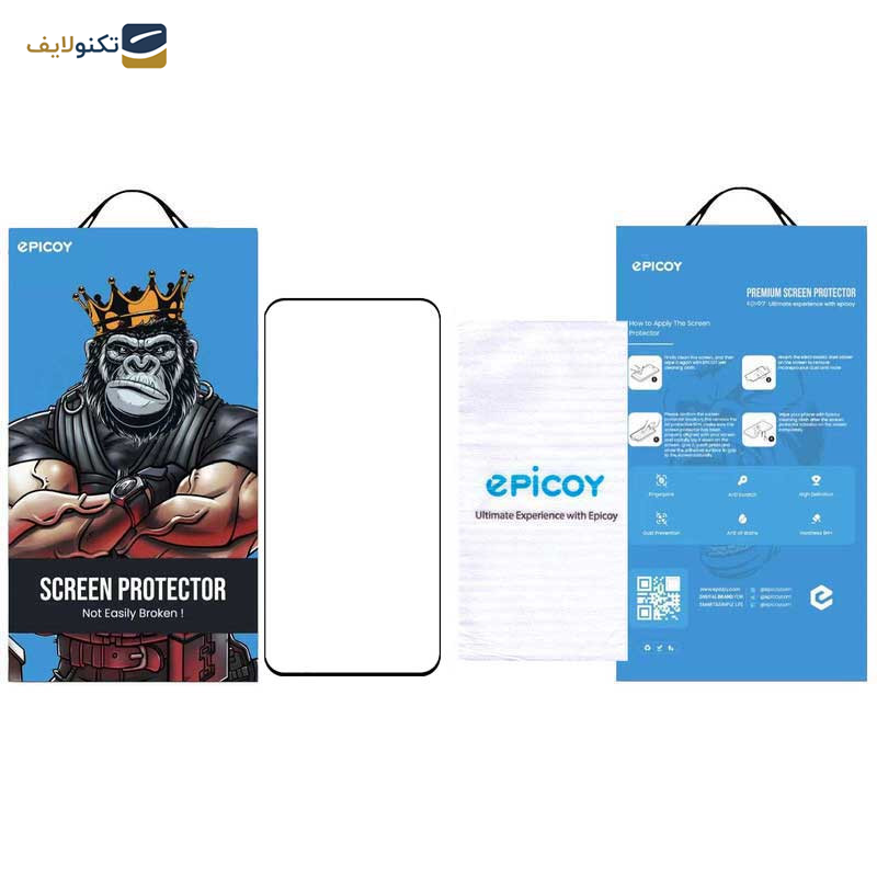 حافظ صفحه نمایش اپیکوی مدل Anti-Static مناسب برای گوشی موبایل هوآوی Mate 60 Pro - picoy Glass Screen Protector Anti-Static For Huawei Mate 60 Pro