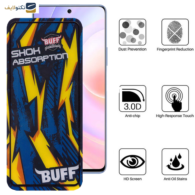 محافظ صفحه نمایش بوف مدل Shock-Shock مناسب برای گوشی موبایل هوآوی Nova 9 Se - Honor 50 se - Buff Shock-Shock Glass Screen Protector For Huawei Nova 9 Se - Honor 50 se